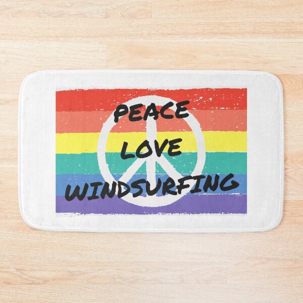 Item preview, Peace. Love. Windsurfing designed and sold by TheGreenGoat.