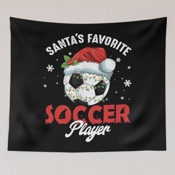 Item preview, Santa's Favorite Soccer Player Christmas Pajama designed and sold by tamara-art.