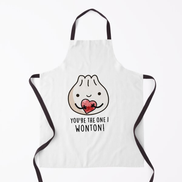 Item preview, You're The One I Wonton Funny Dimsum Puns designed and sold by punnybone.