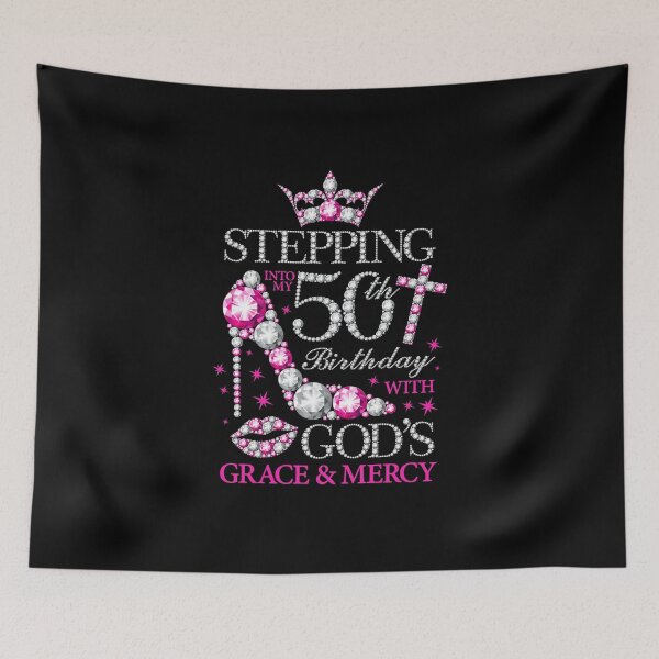 Item preview, 50th Birthday. Stepping into my 50th Birthday lady’s  designed and sold by iclipart.