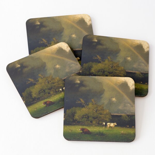 Item preview, The Rainbow by George Inness (1878) designed and sold by allhistory.