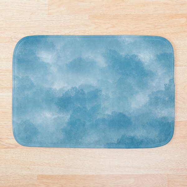 Item preview, Blue clouds effect abstract print  designed and sold by Grey-Brunette.