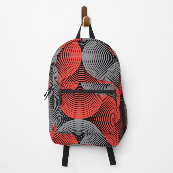 Item preview, Colorful Swirl Dual Monochrome Orange Grey Pattern designed and sold by risingrocket.