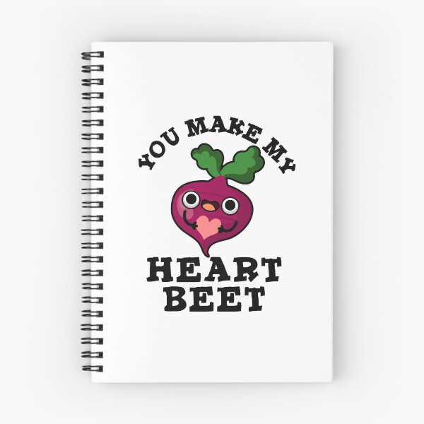 Item preview, Haces que mi corazón sea remolacha Divertidos juegos de palabras vegetarianos designed and sold by punnybone.