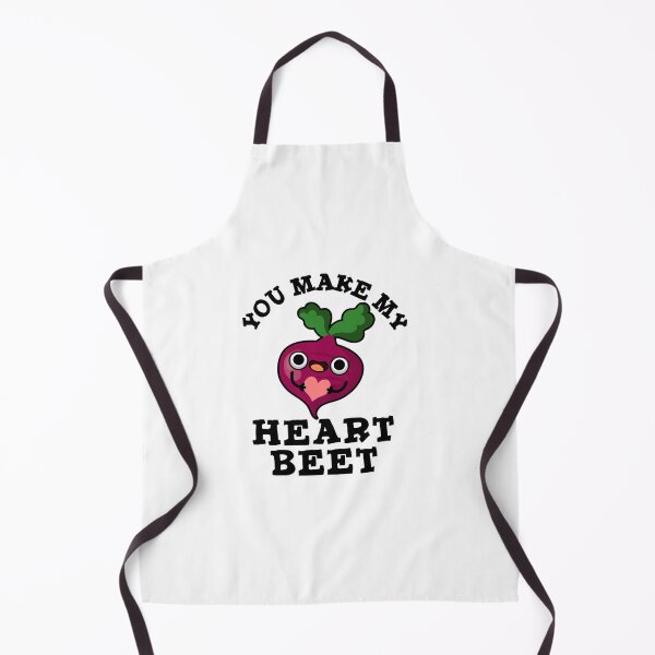 Item preview, You Make My Heart Beet Funny Veggie Puns designed and sold by punnybone.