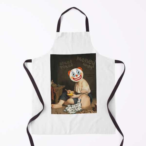 Item preview, Money Hungry Modern Art Oil Painting Clown Surrealism designed and sold by SuccessHunters.