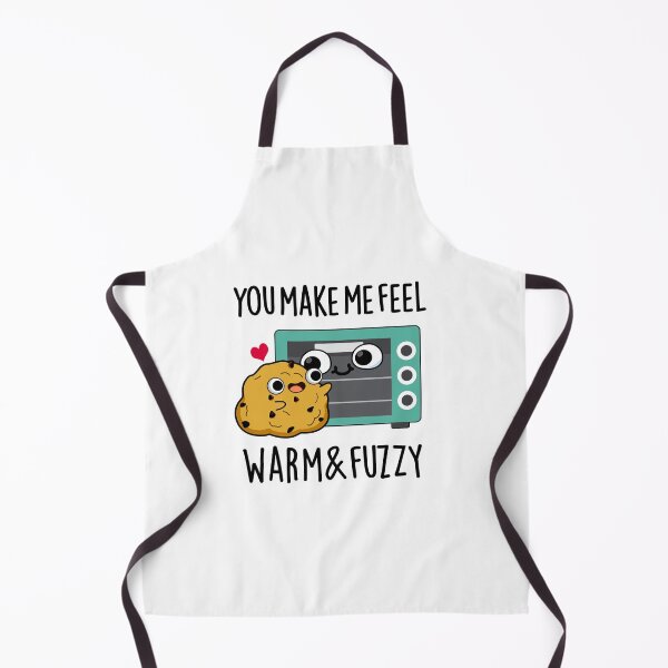 Item preview, You Make Me Feel Warm And Fuzzy Funny Oven Puns designed and sold by punnybone.