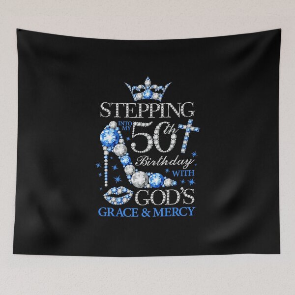 Item preview, 50th Birthday. Stepping into my 50th Birthday lady’s  designed and sold by iclipart.
