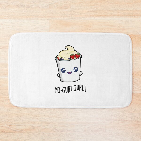 Item preview, Yo-gurt Gurl Funny Yogurt Puns  designed and sold by punnybone.