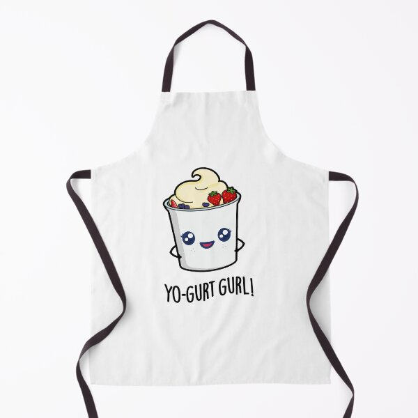 Item preview, Yo-gurt Gurl Funny Yogurt Puns designed and sold by punnybone.