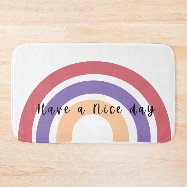 Item preview, Have a nice day rainbow designed and sold by Talitha Marya.