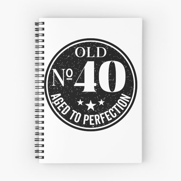 Item preview, 40th Birthday 40 Years Anniversary Quotes Aged to Perfection  designed and sold by clothesy7.