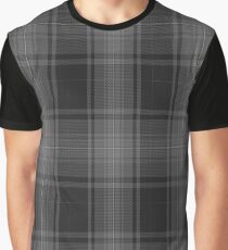 02754 Titanium Fashion Tartan Graphic T-Shirt