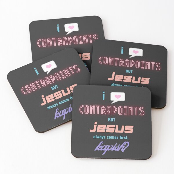 Item preview, Contrapoints Jesus Kapish funny twitch streamer oddly specific designed and sold by LAST WEEK'S STOLEN AESTHETICS.