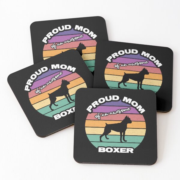 Item preview, Proud Mom Of An Awesome Boxer designed and sold by MajesticTree.