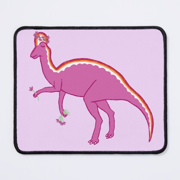 Item preview, Lambeosaurus pink dinosaur designed and sold by memarabord.