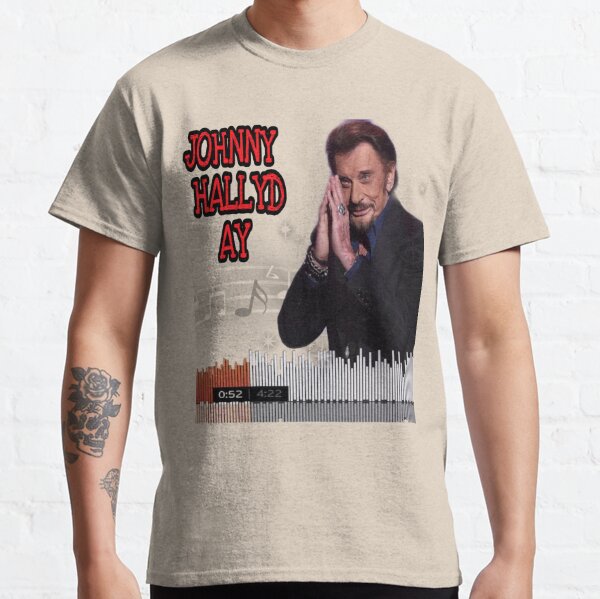 Johnny Hallyday T-shirt classique