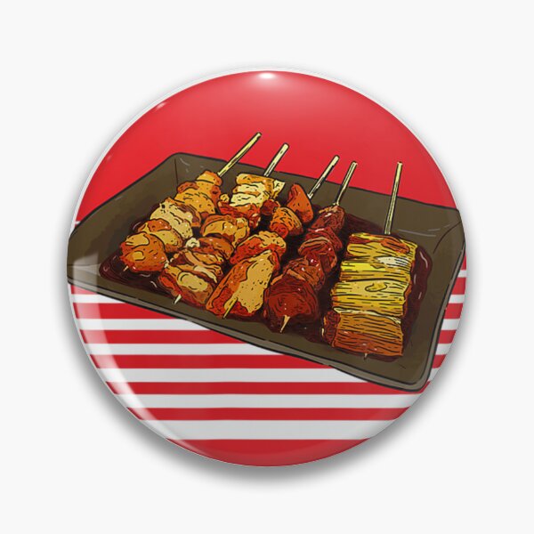Item preview, Funny Yakitori Chicken Saying Skewers Japanese BBQ  designed and sold by looimvkirk7z.