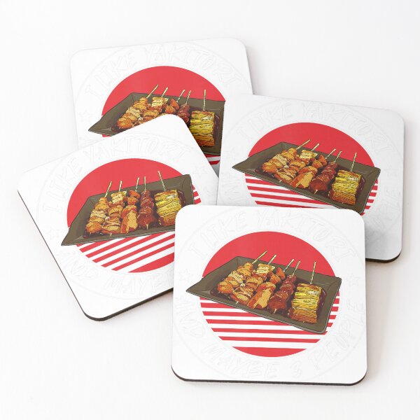 Item preview, Funny Yakitori Chicken Saying Skewers Japanese BBQ  designed and sold by looimvkirk7z.