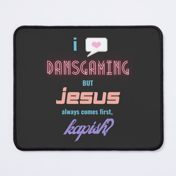 Item preview, Dansgaming Jesus Kapish funny twitch streamer oddly specific designed and sold by LAST WEEK'S STOLEN AESTHETICS.