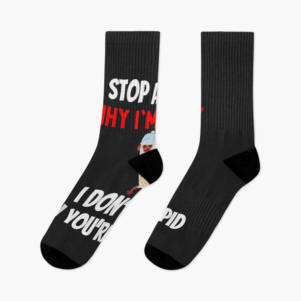 Item preview, Stop Asking Why I'm Crazy I Don’t Ask Why You’re So Stupid designed and sold by ricnikkiaavi.