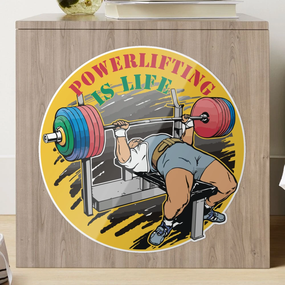 Funny Powerlifting Gift - Today's Schedule Coffee Powerlifting Happy Hour -  12x1