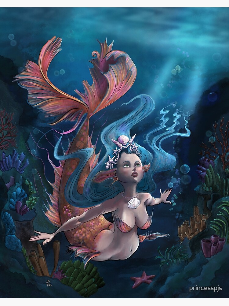 H2o Mermaids Art Board Print for Sale by Bluezorel