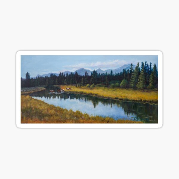 Snake River Crossing Sticker