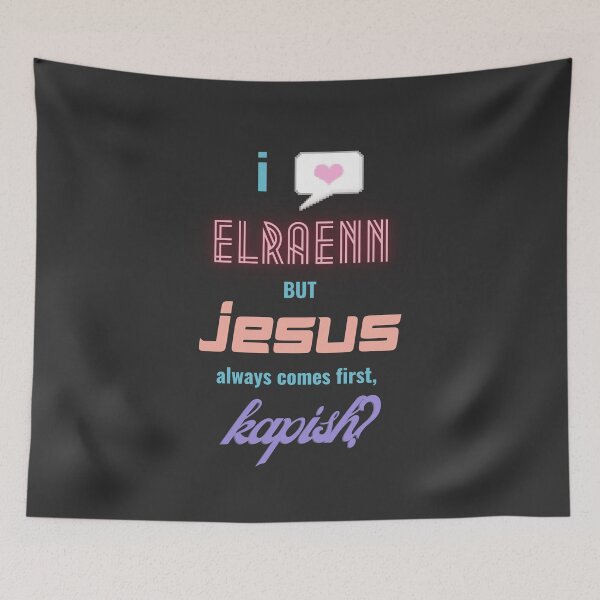 Item preview, Elraenn Jesus Kapish funny twitch streamer oddly specific designed and sold by LAST WEEK'S STOLEN AESTHETICS.