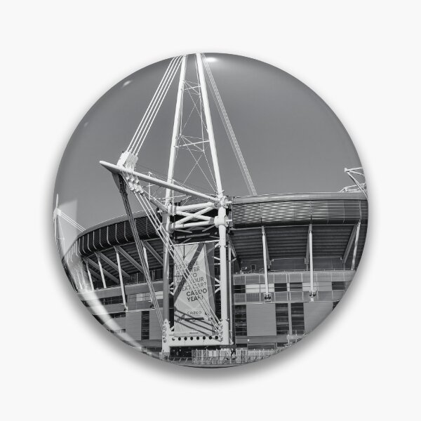 Item preview, Principality Stadium, Cardiff, in Black + White designed and sold by MaclarenPhoto.