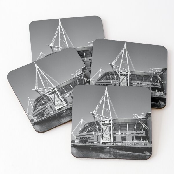 Item preview, Principality Stadium, Cardiff, in Black + White designed and sold by MaclarenPhoto.