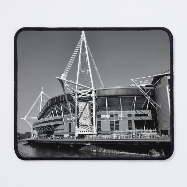 Item preview, Principality Stadium, Cardiff, in Black + White designed and sold by MaclarenPhoto.