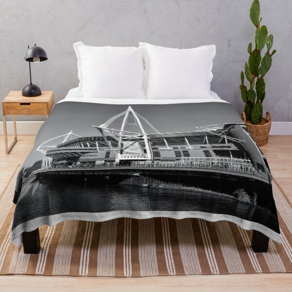 Item preview, Principality Stadium, Cardiff, in Black + White designed and sold by MaclarenPhoto.