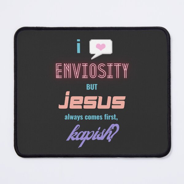 Item preview, Enviosity Jesus Kapish funny twitch streamer oddly specific designed and sold by LAST WEEK'S STOLEN AESTHETICS.