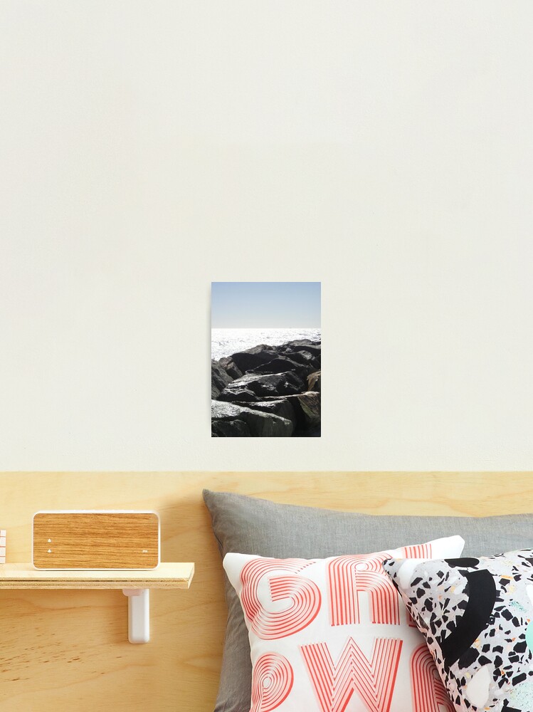 Thumbnail 2 of 3, Photographic Print, Dock Rocks designed and sold by Gozza.