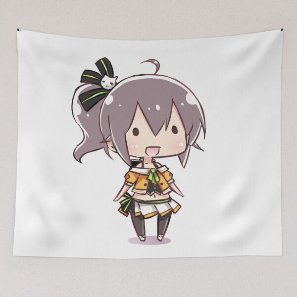 Item preview, Natsuiro Matsuri Hololive Chibi Anime Girl designed and sold by Risumu.