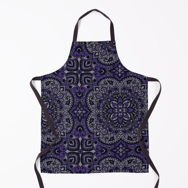 Item preview, Floral Mandala Repeat Pattern - Dark Purple designed and sold by SemDesigns1.