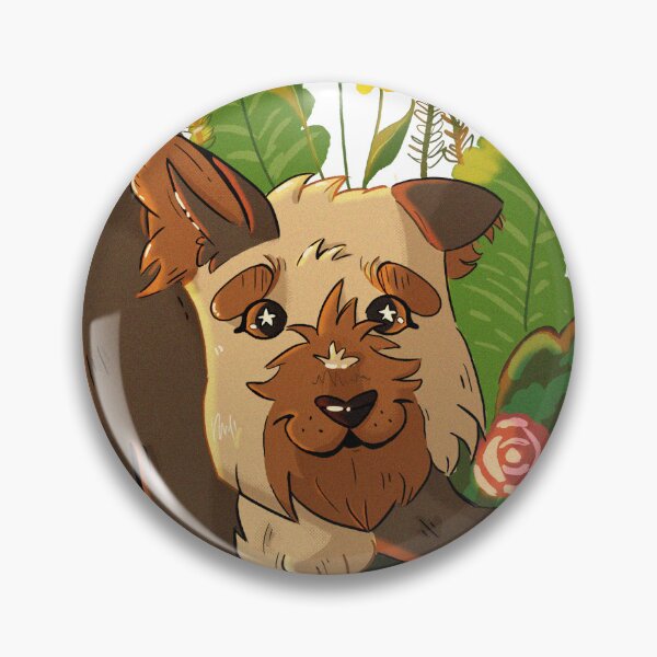 Item preview, Yorkie in the Garden designed and sold by Arwyn Jones.
