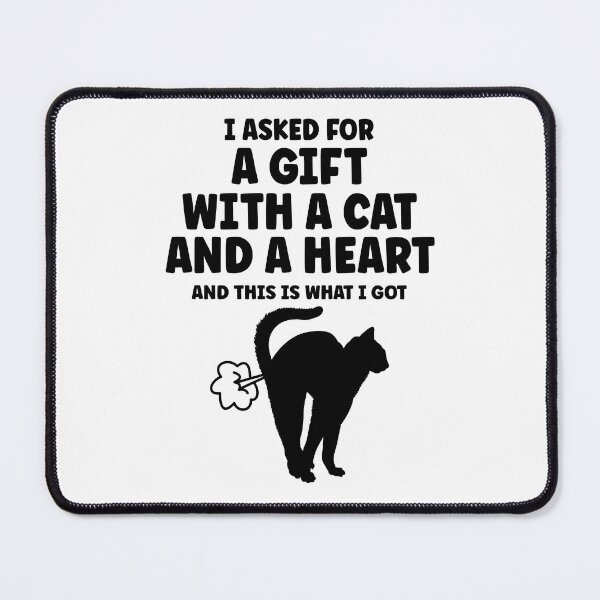 Item preview, Farting Cat Funny Quote - Mondegreen designed and sold by Primroaddesigns.