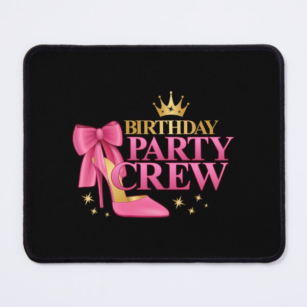 Item preview, Birthday Pary Crew, group design designed and sold by iclipart.