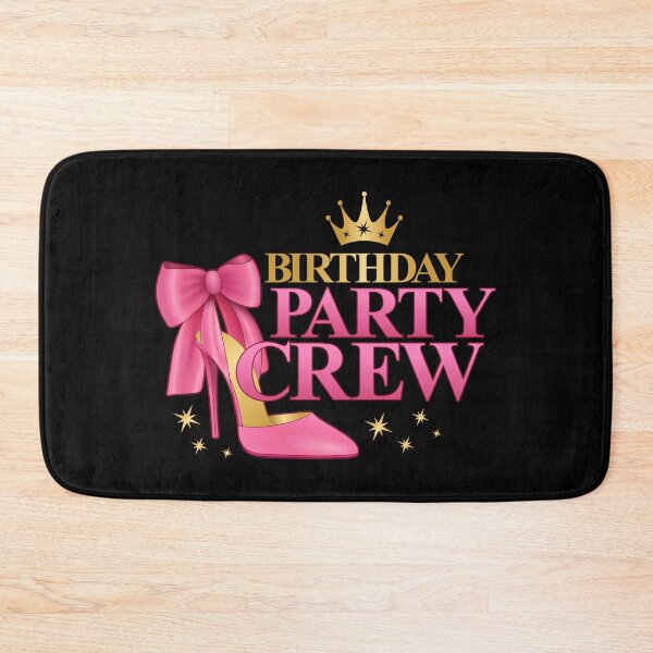 Item preview, Birthday Pary Crew, group design designed and sold by iclipart.