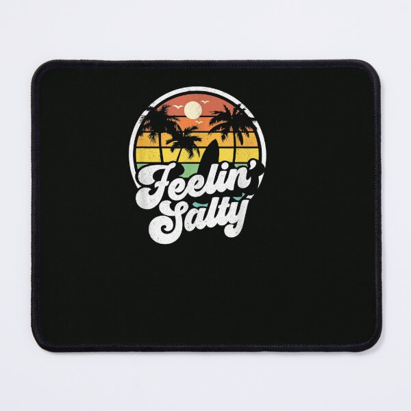 Item preview, Feeling Salty Island Vacation Surfing Palm Retro Beach designed and sold by DeannaMarks.