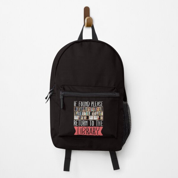Item preview, If Found Please Return To Library Book Hoarder Bookish Librarian designed and sold by Shirtcaesar.