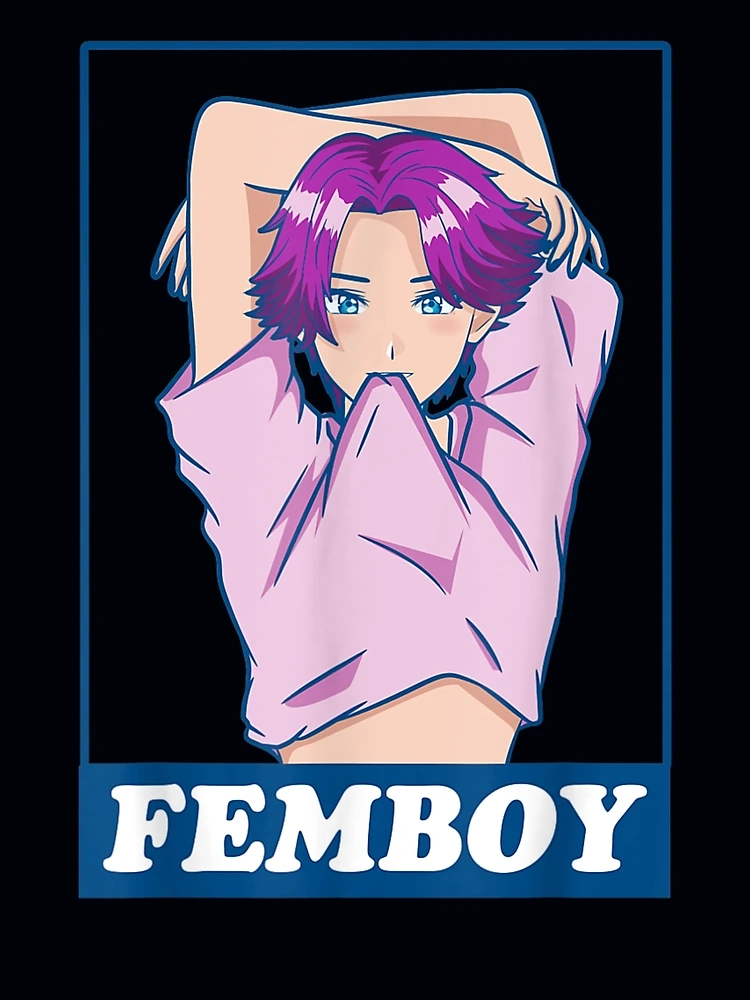 Femboy Anime Boy Aesthetic Crossdressing Yaoi Pastel T-Shirt