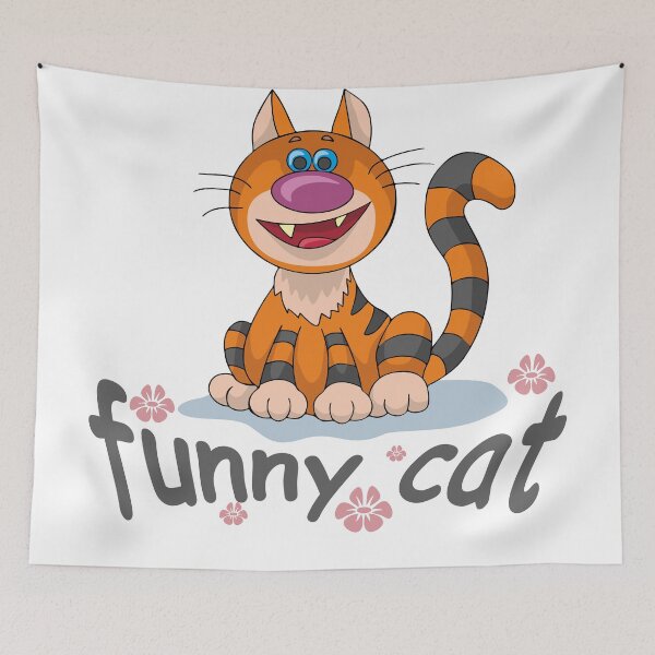 Item preview, funny cat designed and sold by amid999.