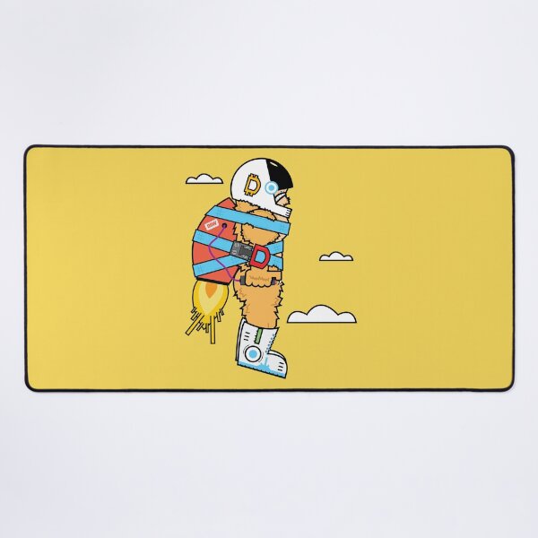 Item preview, Flying Doge Coin Crypto Rocket On The Way To The Moon Shiba Inu Dog Lift Off designed and sold by doseofwin.