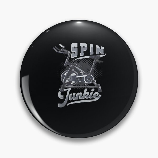 Item preview, Fitnessstudio Fahrrad Spin Junkie Spinning Indoor Cycling designed and sold by DeannaMarks.