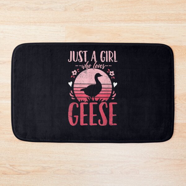 Item preview, Geese Goose Just a Girl Who Loves Geese Retro Vintage designed and sold by DeannaMarks.