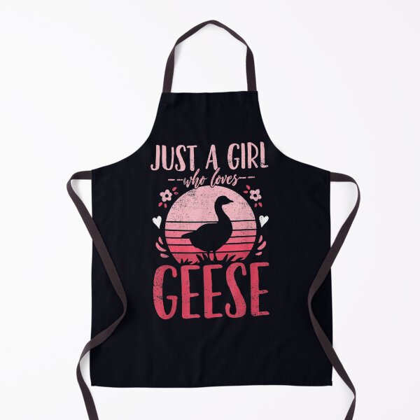 Item preview, Geese Goose Just a Girl Who Loves Geese Retro Vintage designed and sold by DeannaMarks.