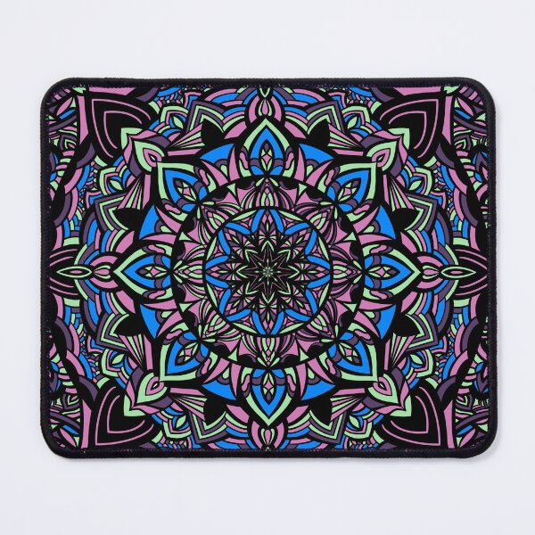 Item preview, Springly Kaleidoscope - Purple, Blue and Green Mandala designed and sold by ThatsJustJilly.